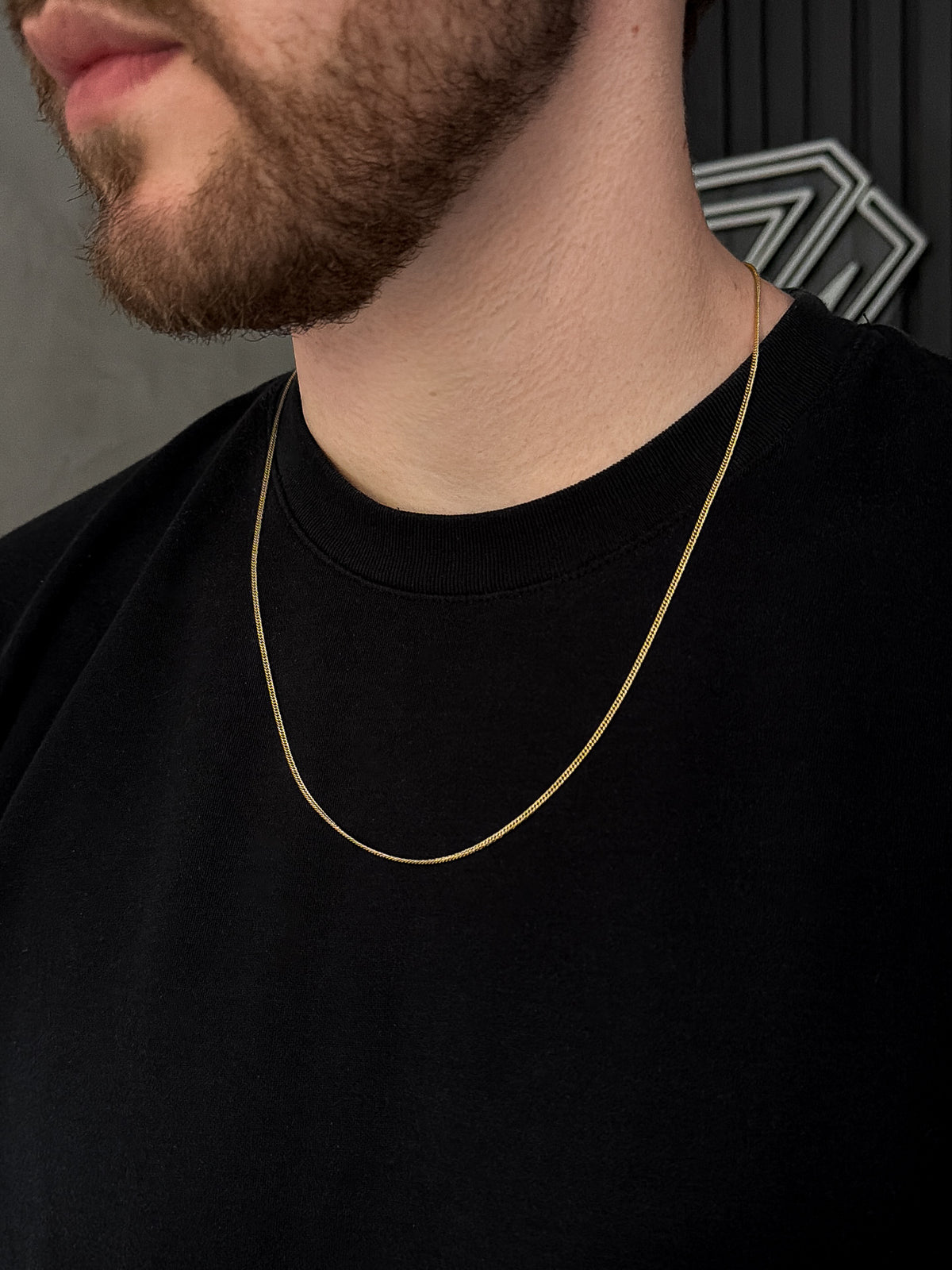 Conjunto Corrente e Pulseira Grumet Dupla 2mm Banhado a Ouro 18k