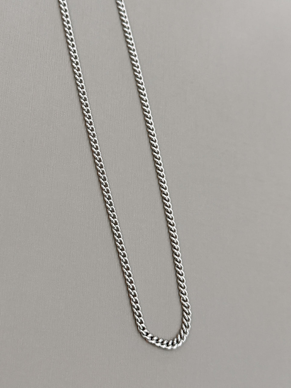 Corrente Grumet 2mm Banhada a Ouro Branco
