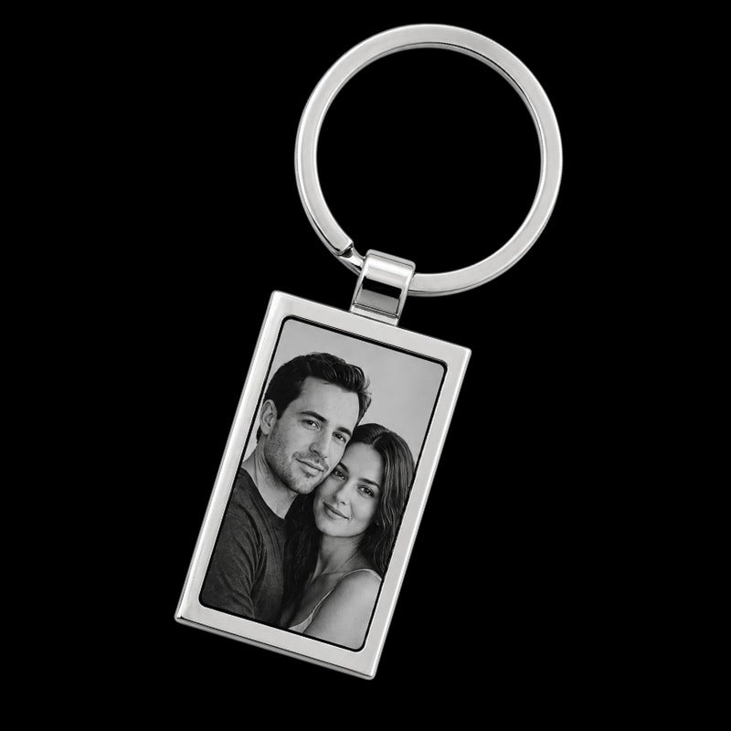 Chaveiro Personalizável em Aço Inoxidável