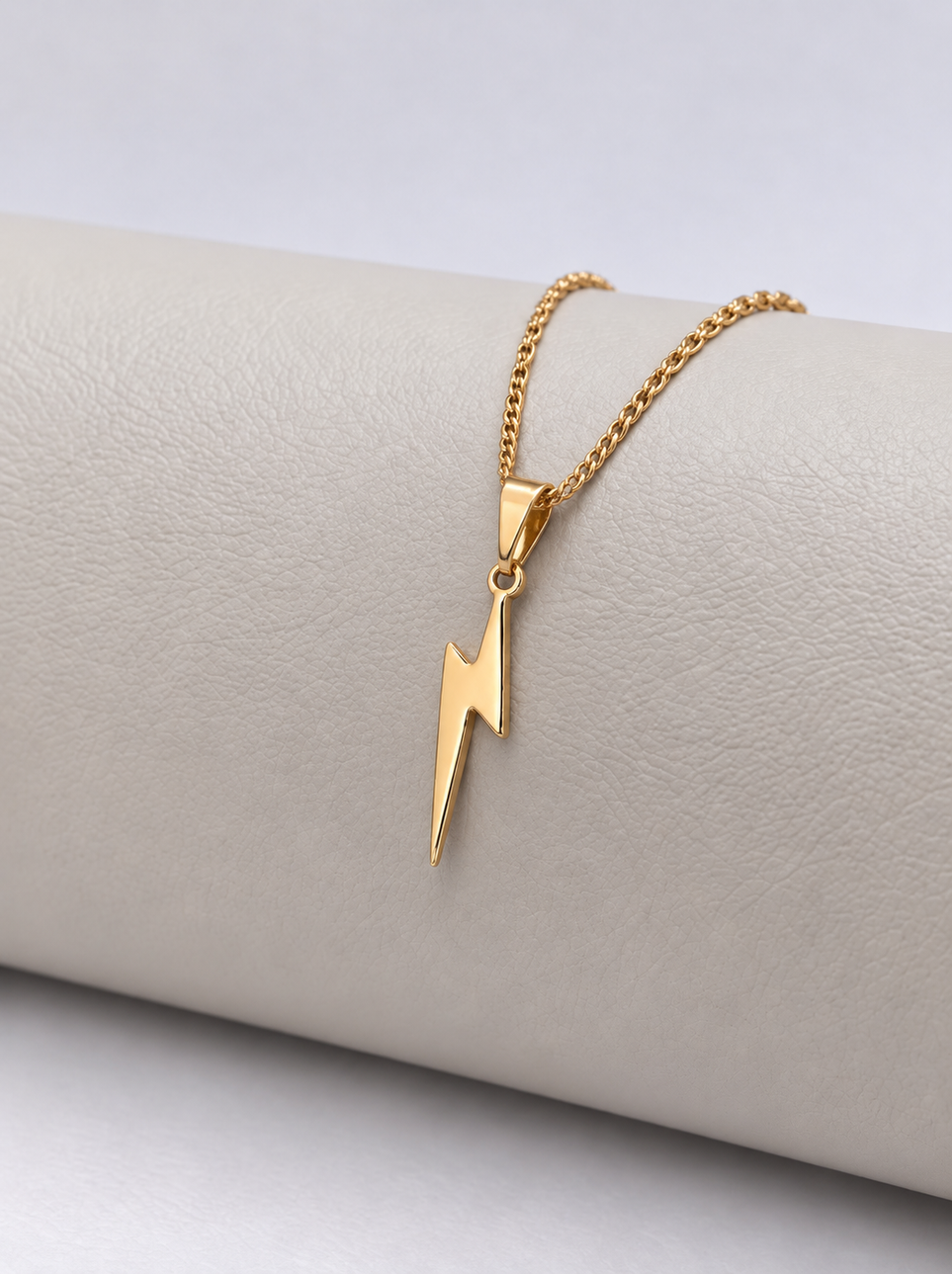 Pingente Raio Banhado a Ouro 18k