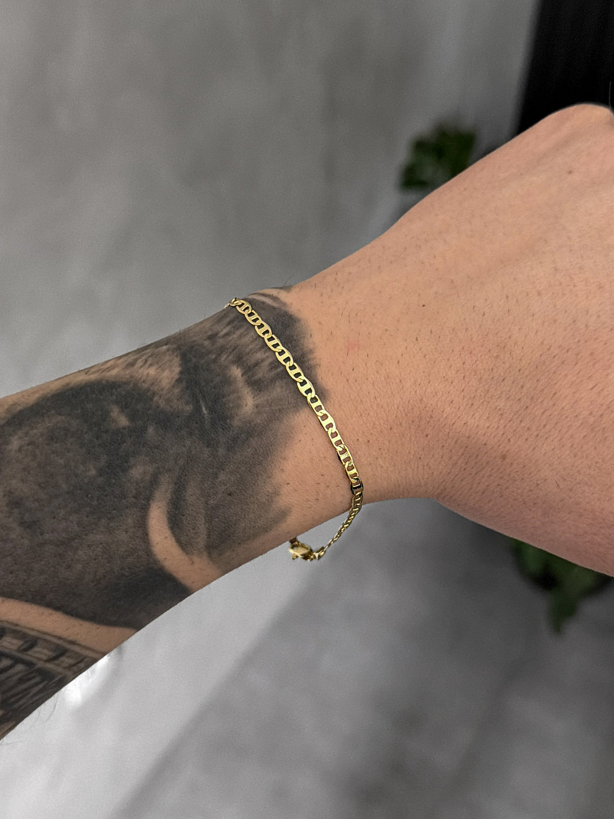 Pulseira Piastrini 3mm Banhada a Ouro 18k